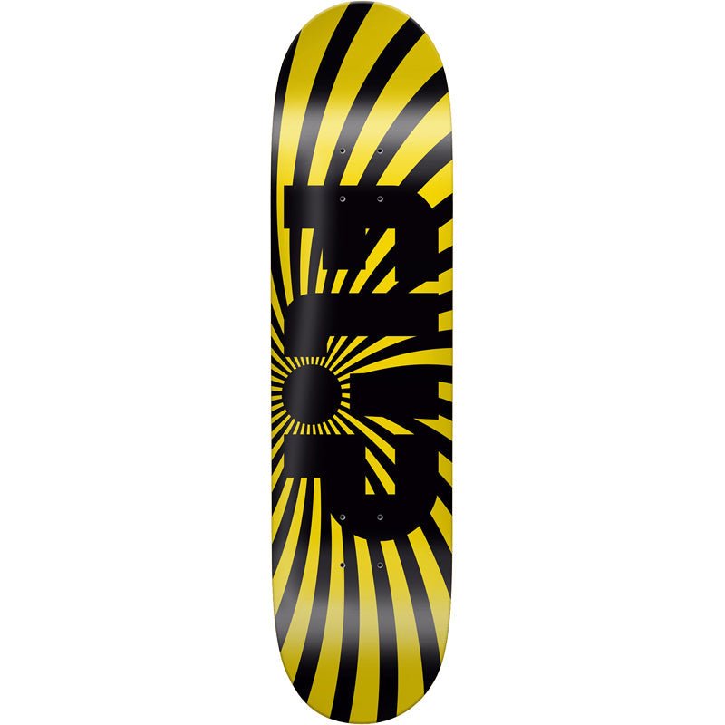 Flip 8.25" Odyssey Spiral Yellow Skateboard Deck - 5150 Skate Shop