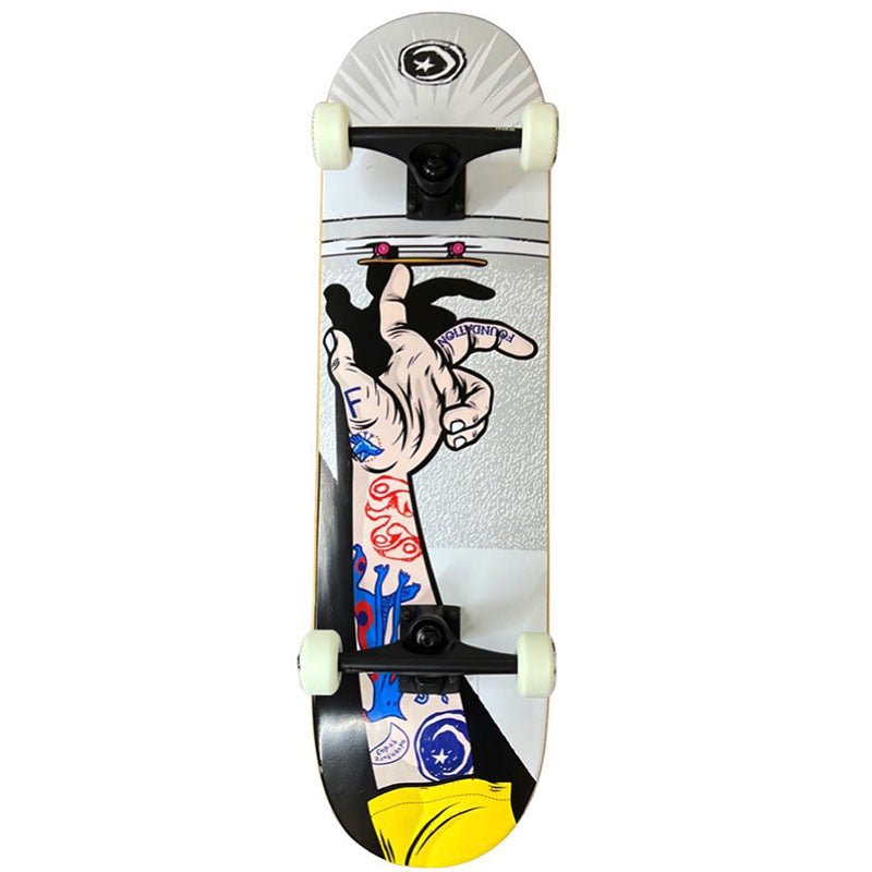 Foundation 8.38" Bratrud Push Custom Complete Skateboard - 5150 Skate Shop