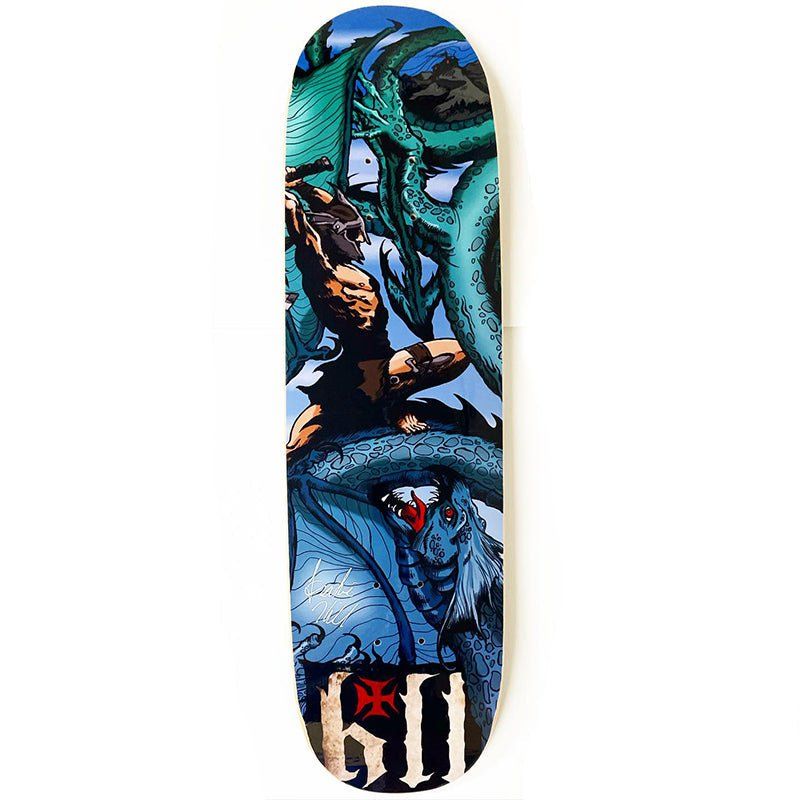 Frankie Hill 8.375" Conan Slick Signed Skateboard Deck 5150 Skate Shop