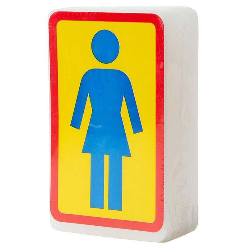 Girl OG Bar Clear White Skateboard Wax 5150 Skate Shop