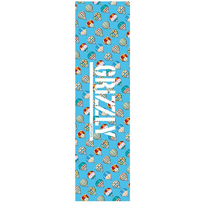 Grizzly 9" x 33" Hot Air Blue Perforated Skateboard Grip Tape - 5150 Skate Shop