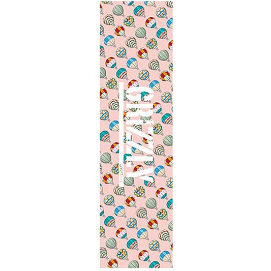 Grizzly 9" x 33" Hot Air Pink Perforated Skateboard Grip Tape 5150 Skate Shop
