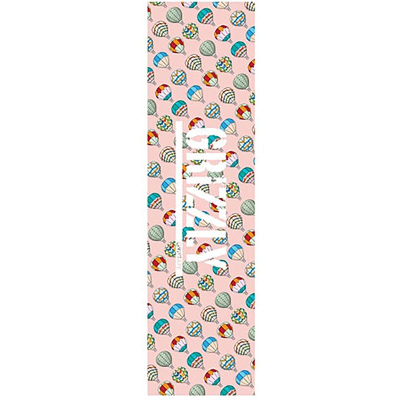 Grizzly 9" x 33" Hot Air Pink Perforated Skateboard Grip Tape-5150 Skate Shop