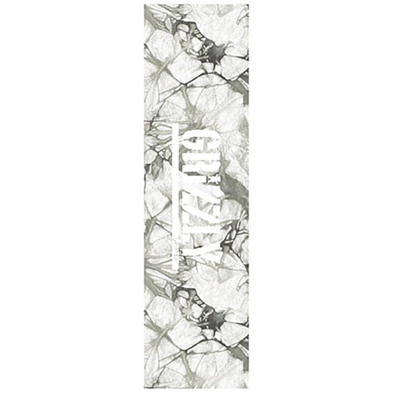 Grizzly 9" x 33" Tie Dye Stamp Holiday 2022 White Perforated Skateboard Grip Tape - 5150 Skate Shop