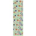 Grizzly 9" x 33" When In Rome Green Perforated Skateboard Grip Tape-5150 Skate Shop