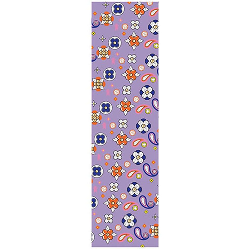 Grizzly 9" x 33" When In Rome Lavender Perforated Skateboard Grip Tape-5150 Skate Shop