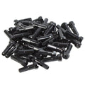 GSPORT Taper-Hex Anodized Black 7075-T6 Aluminum Nipples 40pcs-5150 Skate Shop