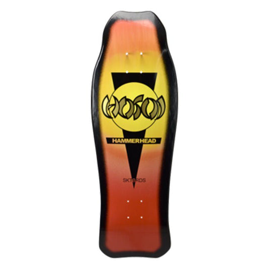 Hosoi 10.25"x31" Hammerhead Double Kick Sunburst Sunburst Skateboard Deck 5150 Skate Shop
