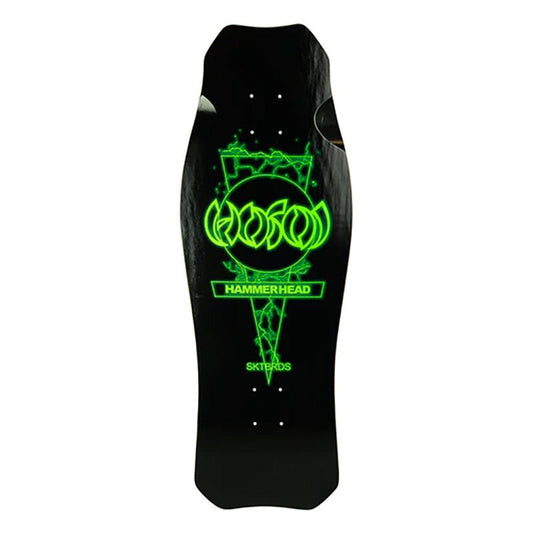 Hosoi 10.5"x 31" O.G. Hammerhead SHOCKER Green Skateboard Deck - 5150 Skate Shop