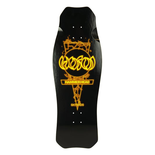 Hosoi 10.5"x 31" O.G. Hammerhead SHOCKER Yellow Skateboard Deck - 5150 Skate Shop