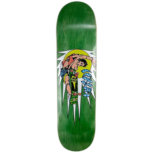 Hosoi 8" Rocket Air Popsicle Green Stain Skateboard Deck - 5150 Skate Shop