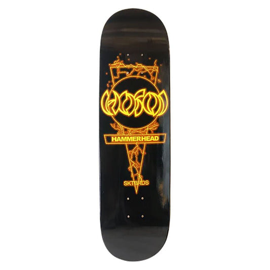 Hosoi 8.25" Electric Shocker (YELLOW) Popsicle Street Skateboard Deck - 5150 Skate Shop