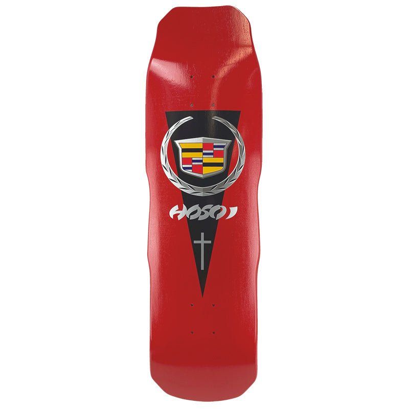 Hosoi 9.25"x 32.5" Cadillac RED DIP Skateboard Deck 5150 Skate Shop
