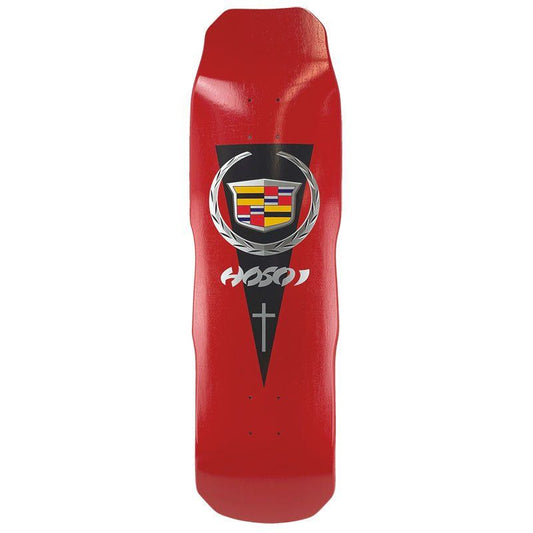 Hosoi 9.25"x 32.5" Cadillac RED DIP Skateboard Deck 5150 Skate Shop