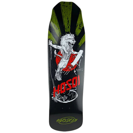 Hosoi 9" x 32.25" Hosoi King (BLACK DIP) Skateboard Deck - 5150 Skate Shop