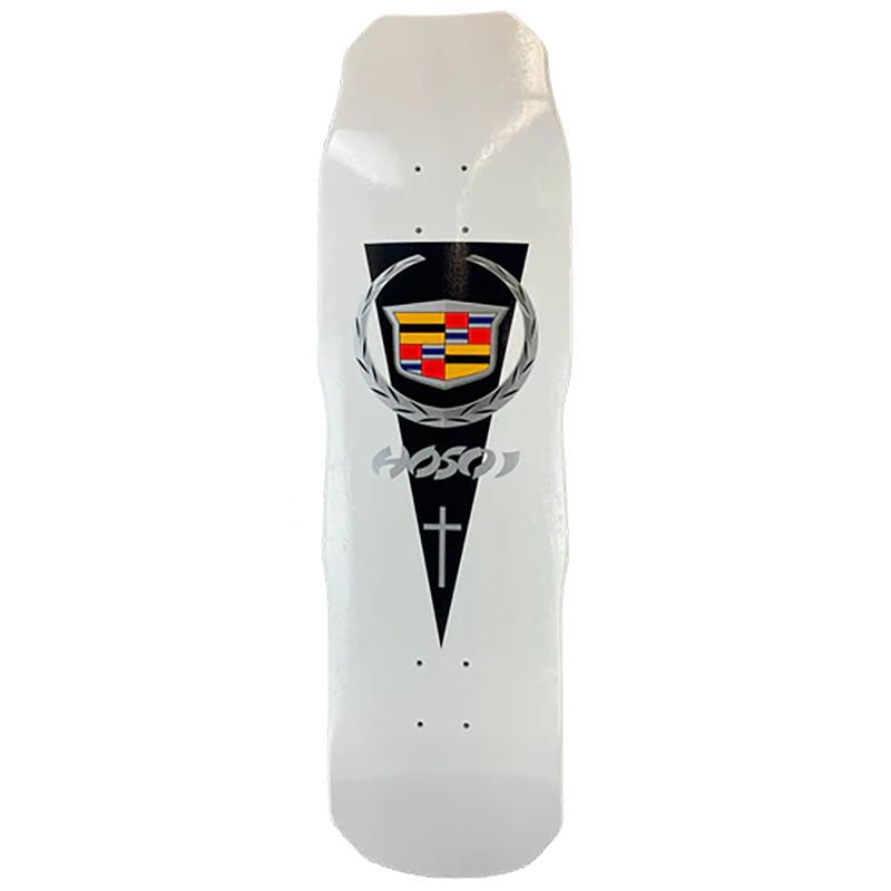 Hosoi 9.25" x 32.5" Cadillac White Skateboards Deck - 5150 Skate Shop