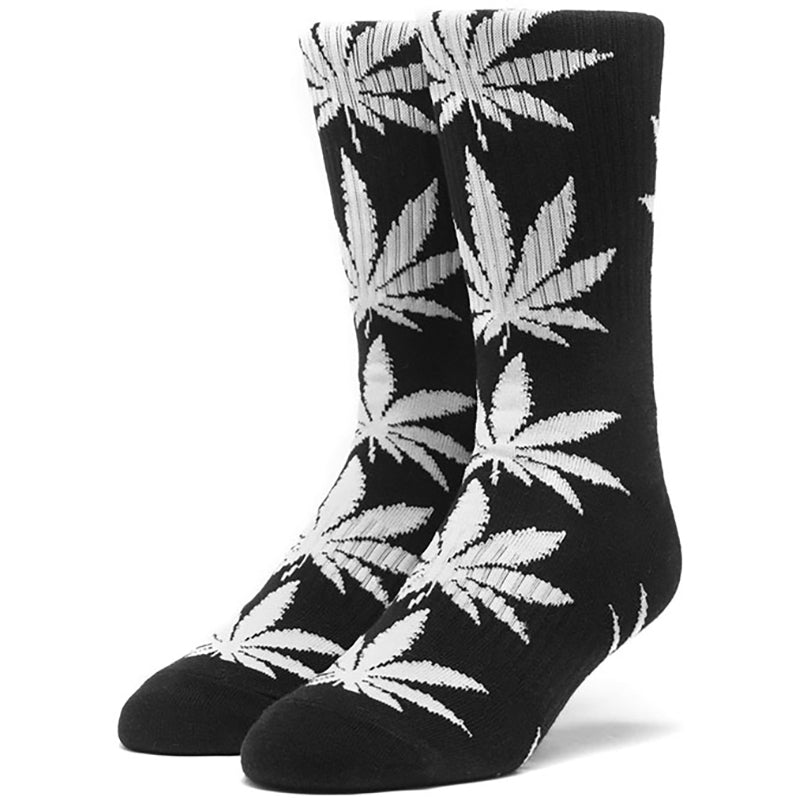 HUF Essentials Plant Life Black Socks-5150 Skate Shop