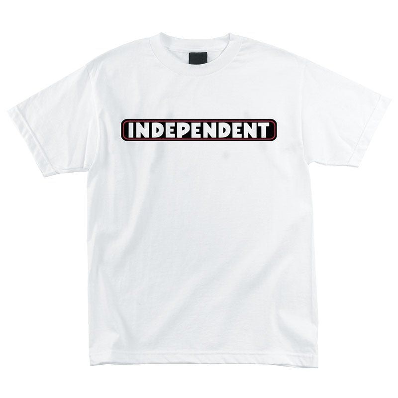 Independent Bar Logo Short Sleeve Heavyweight Mens T-Shirt 5150 Skate Shop