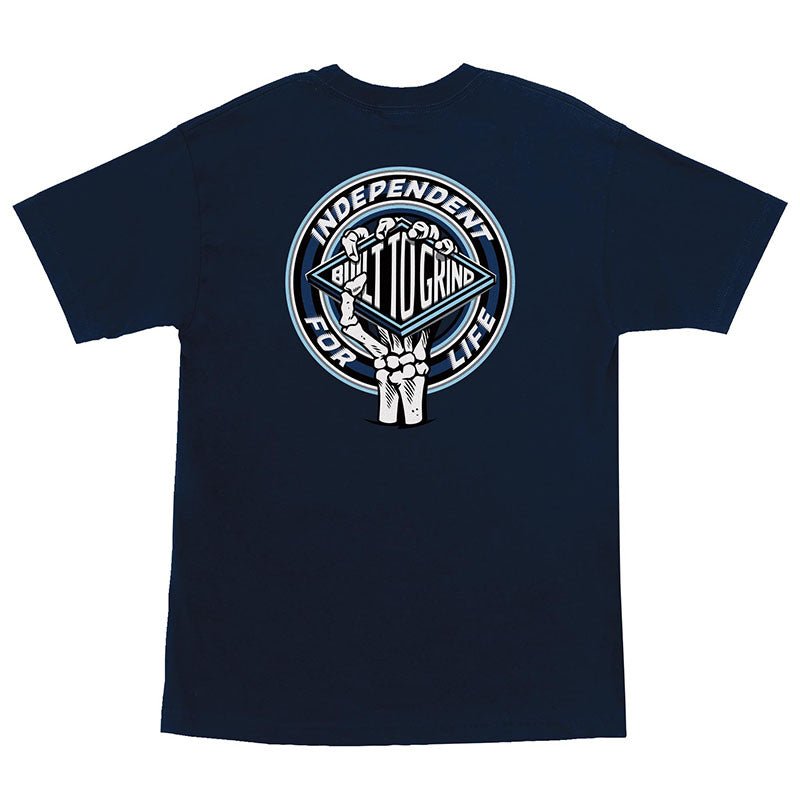 Independent For Life Clutch Short Sleeve Heavyweight Mens T-Shirt-5150 Skate Shop