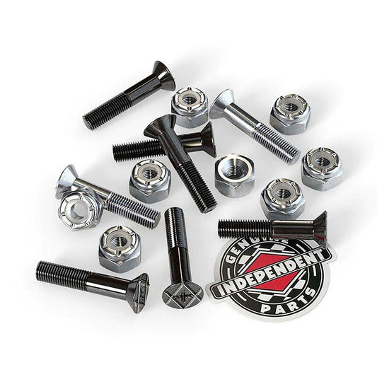 Independent Trucks 1" Genuine Parts Phillips Black/Silver Skateboard Hardware 5150 Skate Shop
