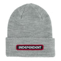 Independent Trucks B/C Groundwork Beanie Long Shoreman Heather Grey Beanie-5150 Skate Shop