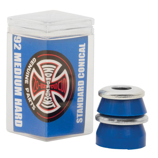 Independent Trucks Conical (92a) Medium Hard Blue w/washers Skateboard Bushings 2pr-5150 Skate Shop