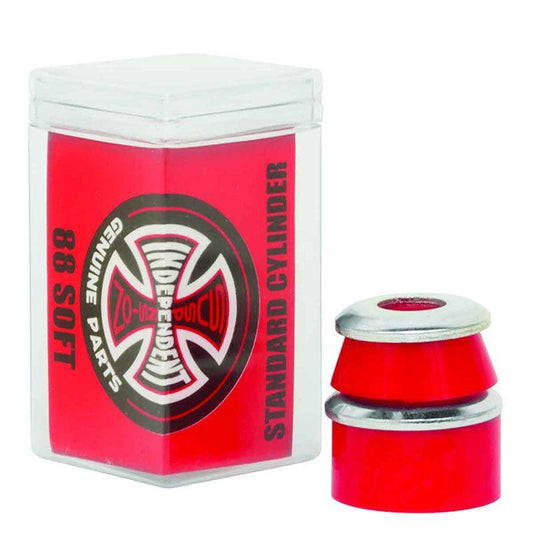 Independent Trucks Cylinder (88a) Soft Red w/washers Skateboard Bushings 5150 Skate Shop