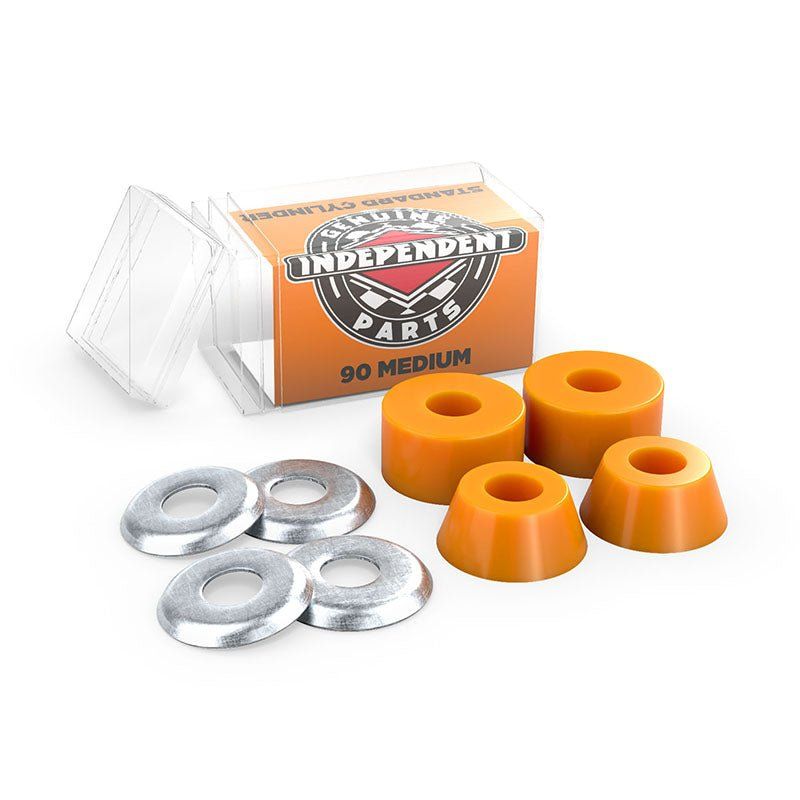 Independent Trucks Cylinder (90a) Medium Orange w/washers Skateboard Bushings 5150 Skate Shop