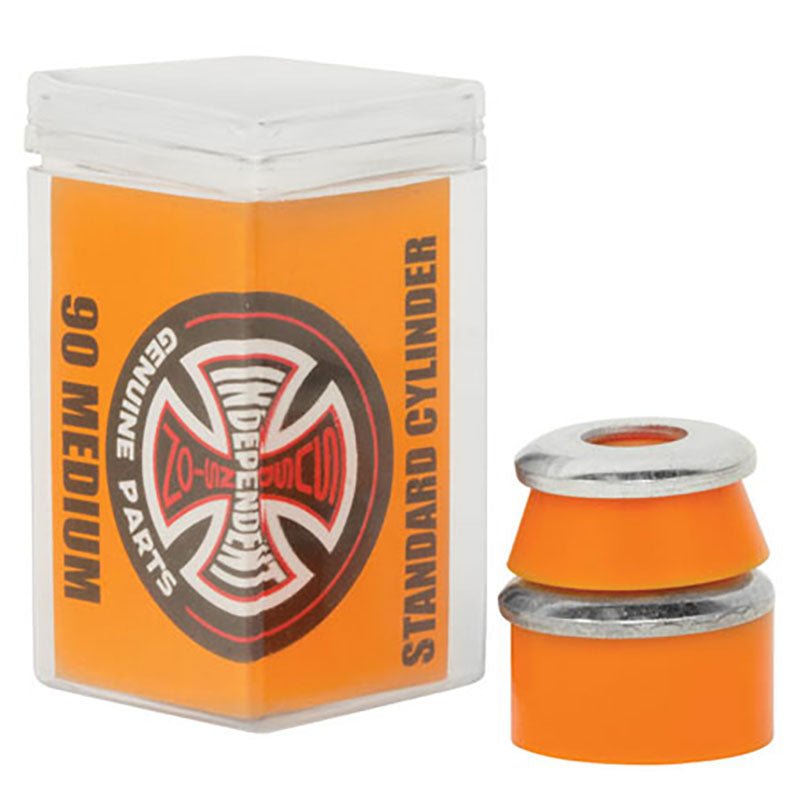 Independent Trucks Cylinder (90a) Medium Orange w/washers Skateboard Bushings 2pr - 5150 Skate Shop