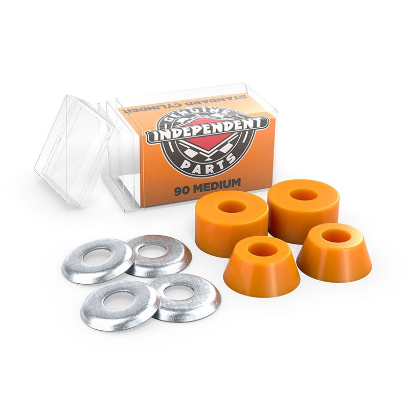 Independent Trucks Cylinder (90a) Medium Orange w/washers Skateboard Bushings 2pr-5150 Skate Shop