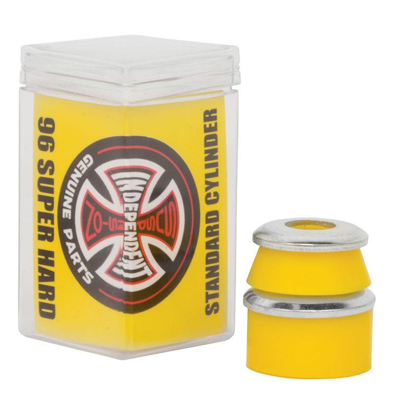 Independent Trucks Cylinder (96a) Super Hard Yellow  w/washers Skateboard Bushings 5150 Skate Shop