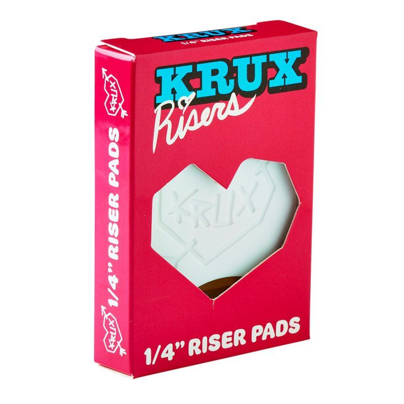 Krux Trucks 1/4" Skateboard Riser Pads 2pk 5150 Skate Shop
