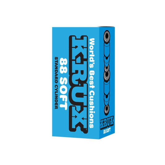 Krux Trucks (88a) Soft Worlds Best Cushions Blue Skateboard Bushings 5150 Skate Shop