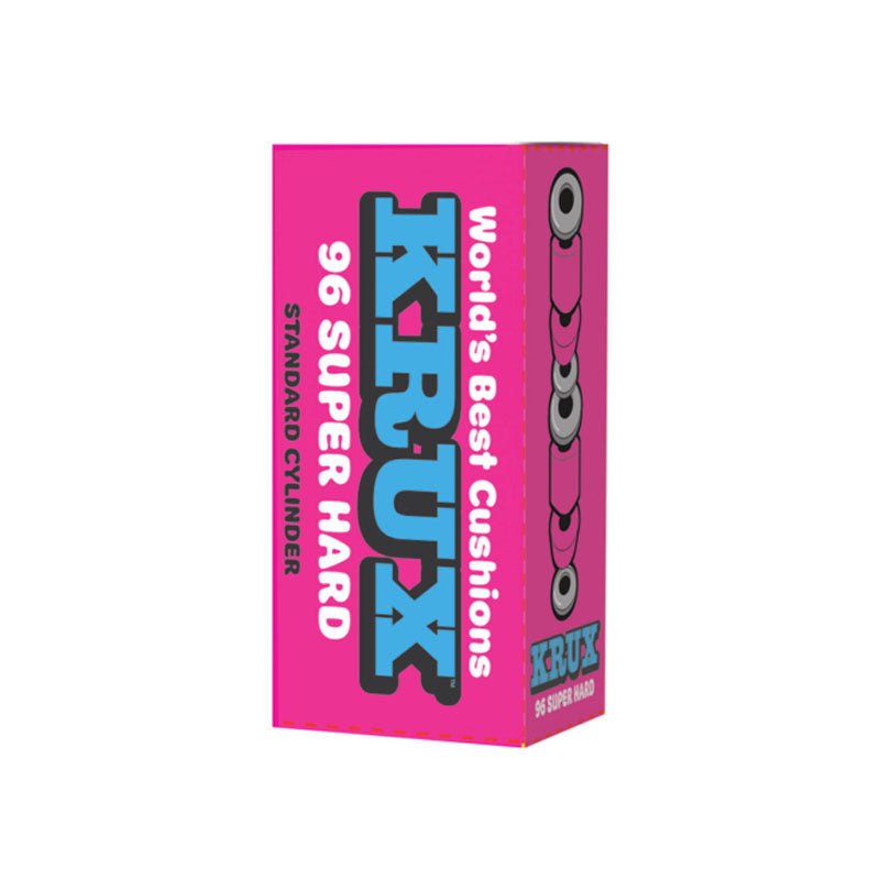 Krux Trucks (96a) Super Hard Worlds Best Cushions Pink Skateboard Bushings 2pr-5150 Skate Shop