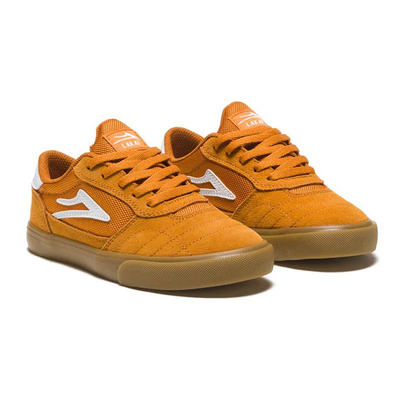 Lakai CAMBRIDGE KIDS Orange Suede Shoes-5150 Skate Shop