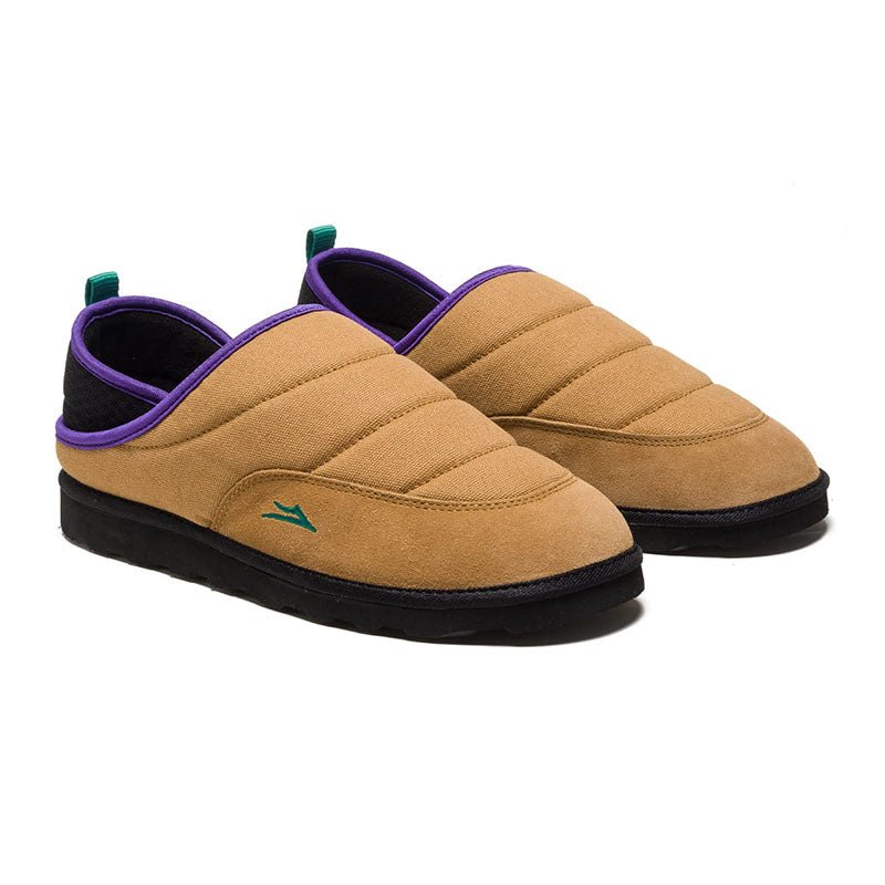 Lakai Limited Footwear Mens Walnut Canvas Owen Slippers - 5150 Skate Shop