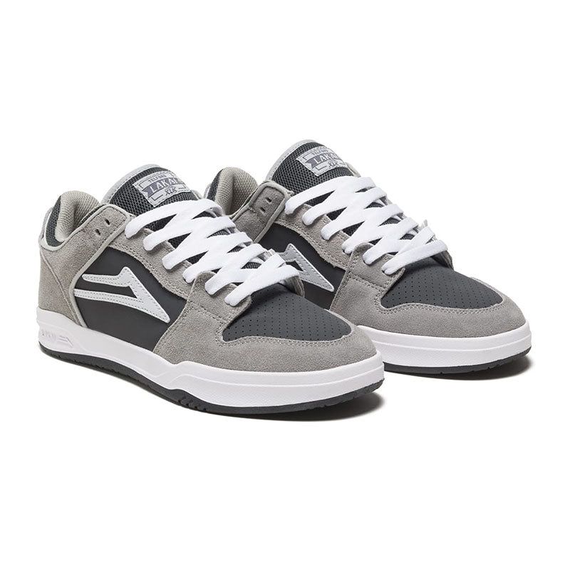 Lakai Limited Footwear Telford Low LIGHT GREY SUEDE Shoes 5150 Skate Shop