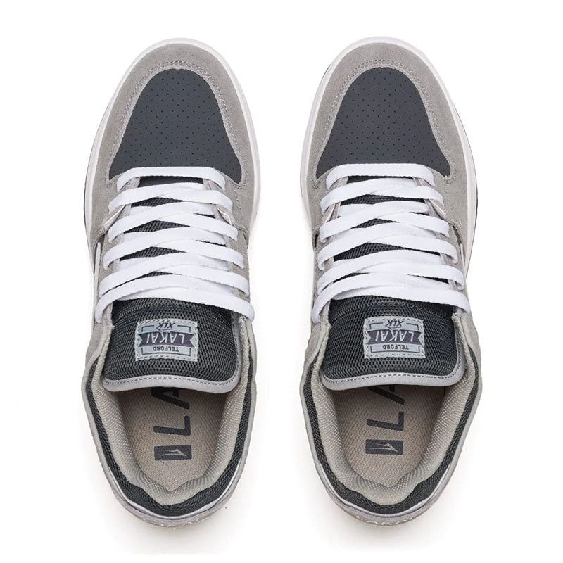 Lakai Limited Footwear Telford Low LIGHT GREY SUEDE Shoes 5150 Skate Shop