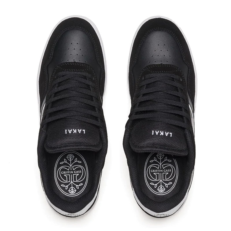 Lakai Limited Footwear TERRACE Black Suede Shoes-5150 Skate Shop