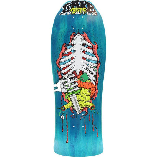 Lake 10" x 30" Blue Guts Reissue #63 of 300 Made Skateboard Deck 5150 Skate Shop