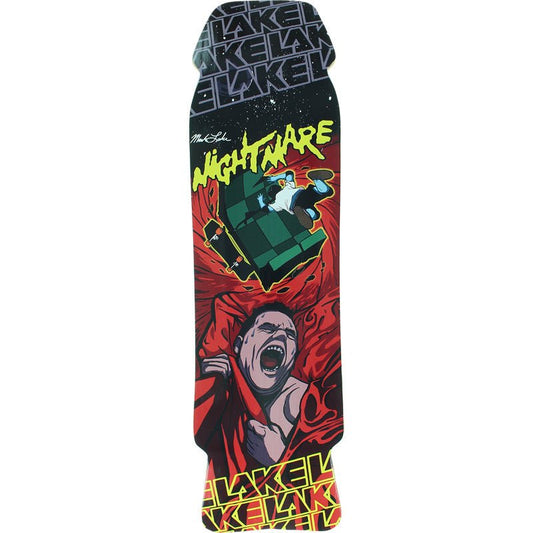 Lake 8.75" x32.5" Nightmare Black/Red Skateboard Deck - 5150 Skate Shop