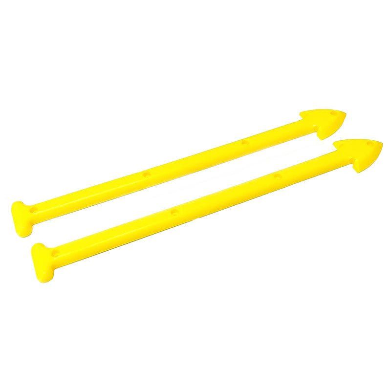 Lil Jawns 13.5" Yellow Dick Jawns Skateboard Rails 5150 Skate Shop
