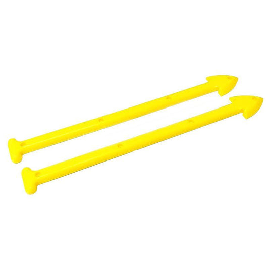 Lil Jawns 13.5" Yellow Dick Jawns Skateboard Rails 5150 Skate Shop