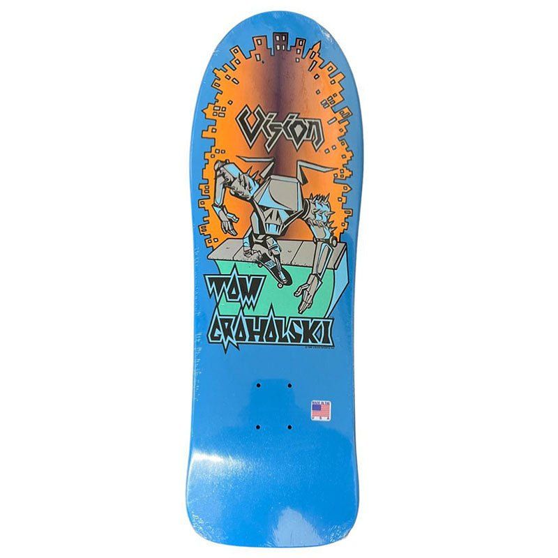 Limited Vision Groholski Robot Deck-Special Blue Pearl-Skateboard hall of fame 2022 5150 Skate Shop
