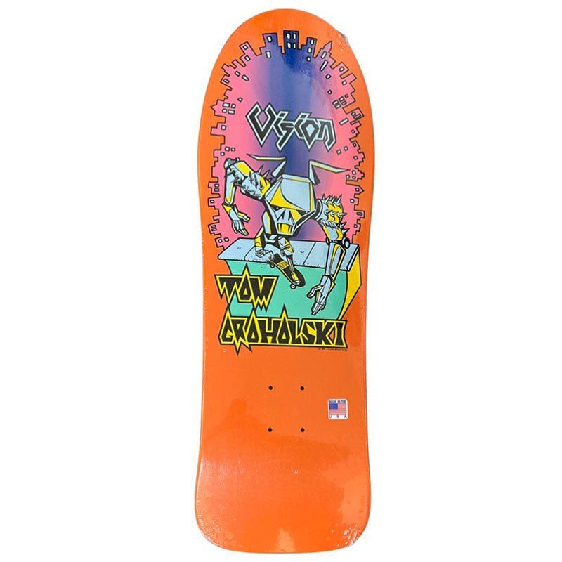 Limited Vision Groholski Robot Deck-Special Orange Pearl-Skateboard hall of fame 2022 5150 Skate Shop