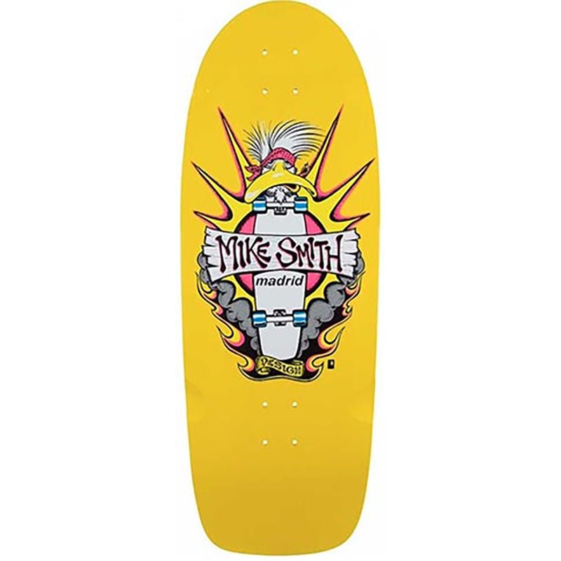 Madrid 10.75" x 31" Mike Smith Yellow Duck Skateboard Deck-5150 Skate Shop