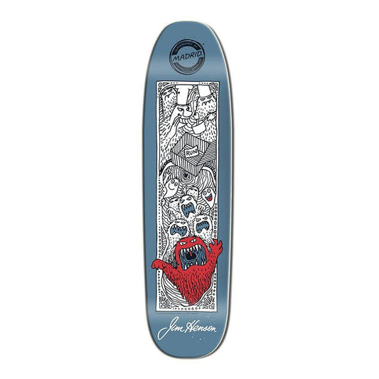 Madrid 8.625 x 33" Limited Edition Doodle Run Pool Skateboard Deck 5150 Skate Shop