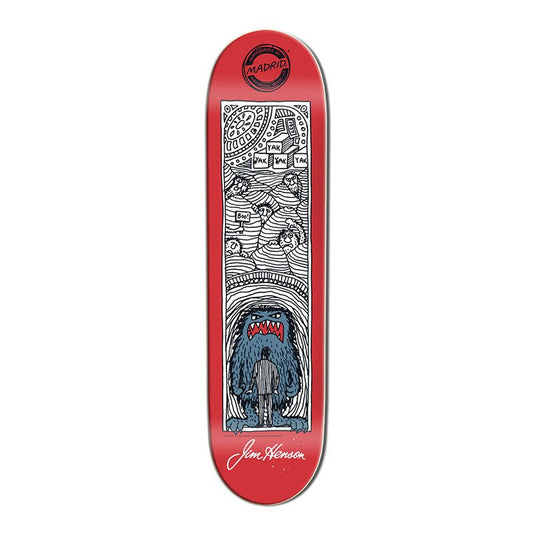 Madrid 8" x 31.75" Limited Edition Doodle Boo Street Skateboard Deck - 5150 Skate Shop