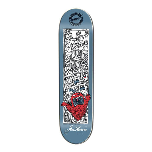 Madrid 8" x 31.75" Limited Edition Doodle Run Street Skateboard Deck - 5150 Skate Shop