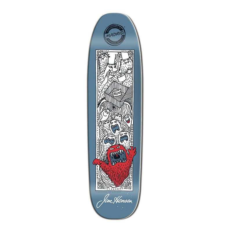 Madrid 8.625 x 33" Limited Edition Doodle Run Pool Skateboard Deck-5150 Skate Shop